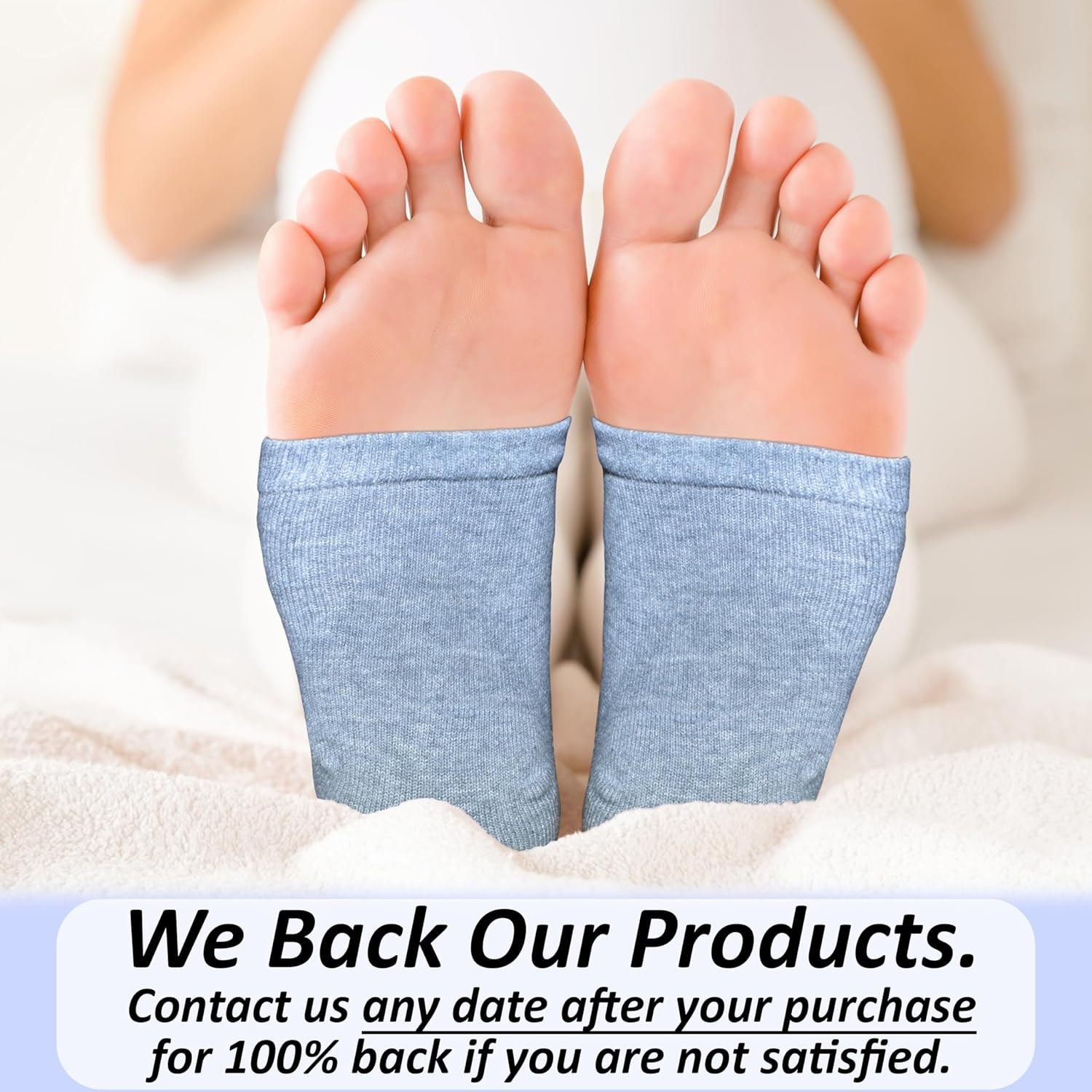 Moisturizing Socks for Cracked Heel Treatment: Socks for Cracked Heel Repair, Silicone Toeless Socks, Spa Gel Socks for Dry Cracked Feet Women, Lotion Moisture Pedicure Socks image number 5