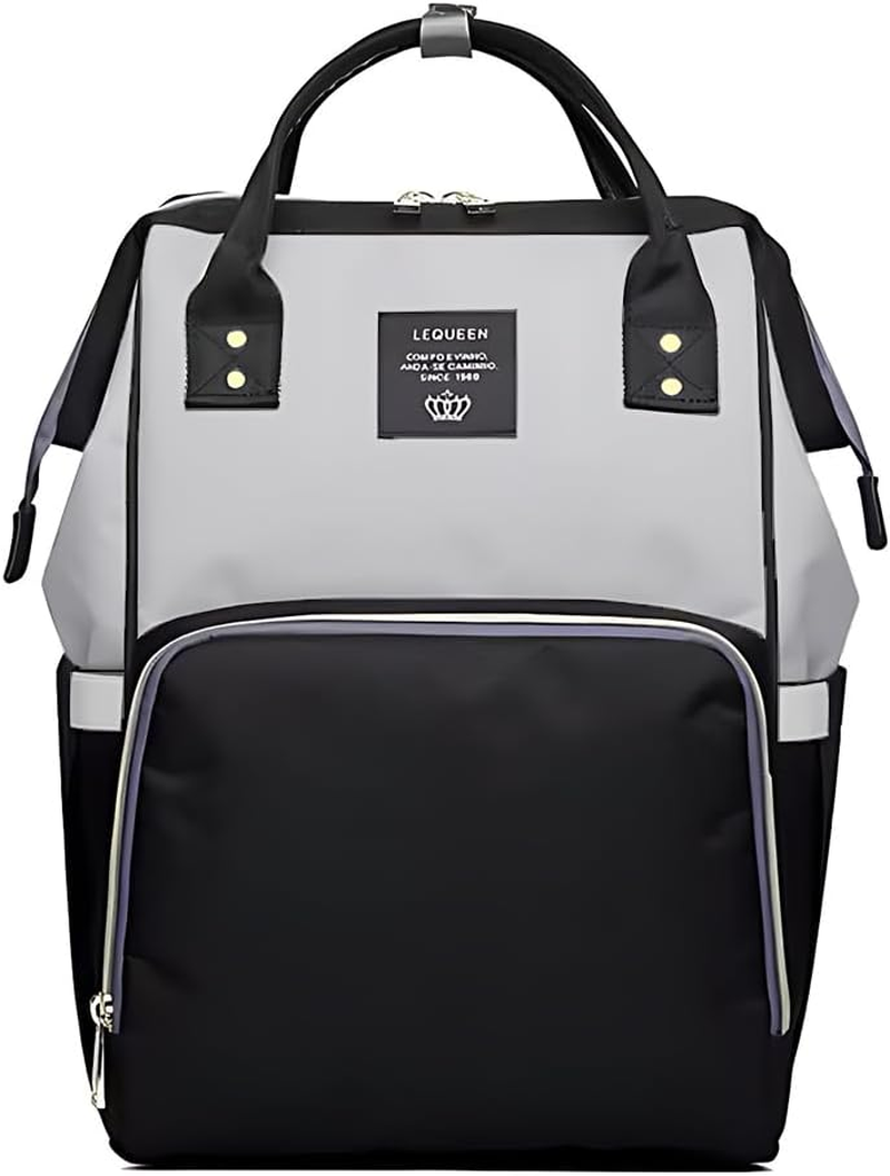 AIMALL Premium Luxury Multifunctional Baby Diaper Nappy Backpack Maternity Mummy Changing Bag with Insulated Pockets for Mums On-The-Go