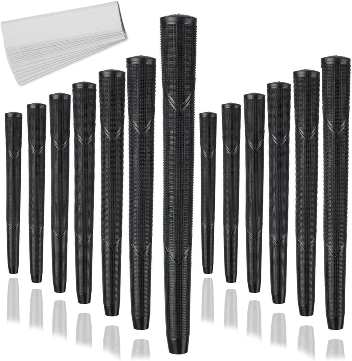 Karma Arthritic Golf Grips & Grip Kit, Black +3/32&rdquo; Oversized, Designed to Minimize Excessive Grip Pressure image number 3