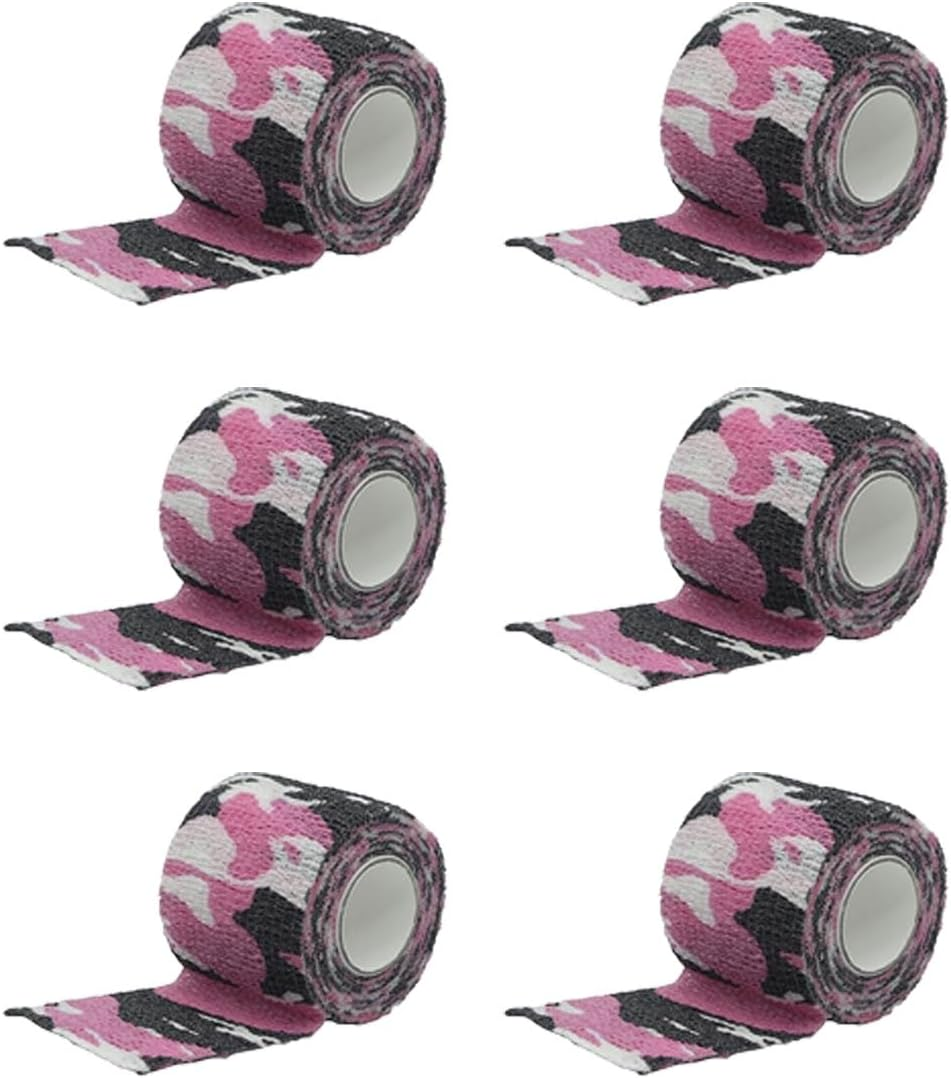 AIMALL Camouflage Self - Adhesive Elastic Bandage Set, 5Cm Width, 4.5M Length, Outdoor Sports Protection, Skin - Friendly, for Wrist/Ankle Support