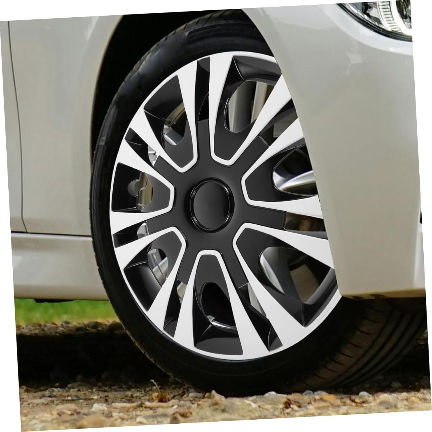 GETAJGHSD Car Wheel Hub Cap Rim Cover Replacement Wheel Center Cap for Car Auto Accessory Hubcap Cover Protector image number 1