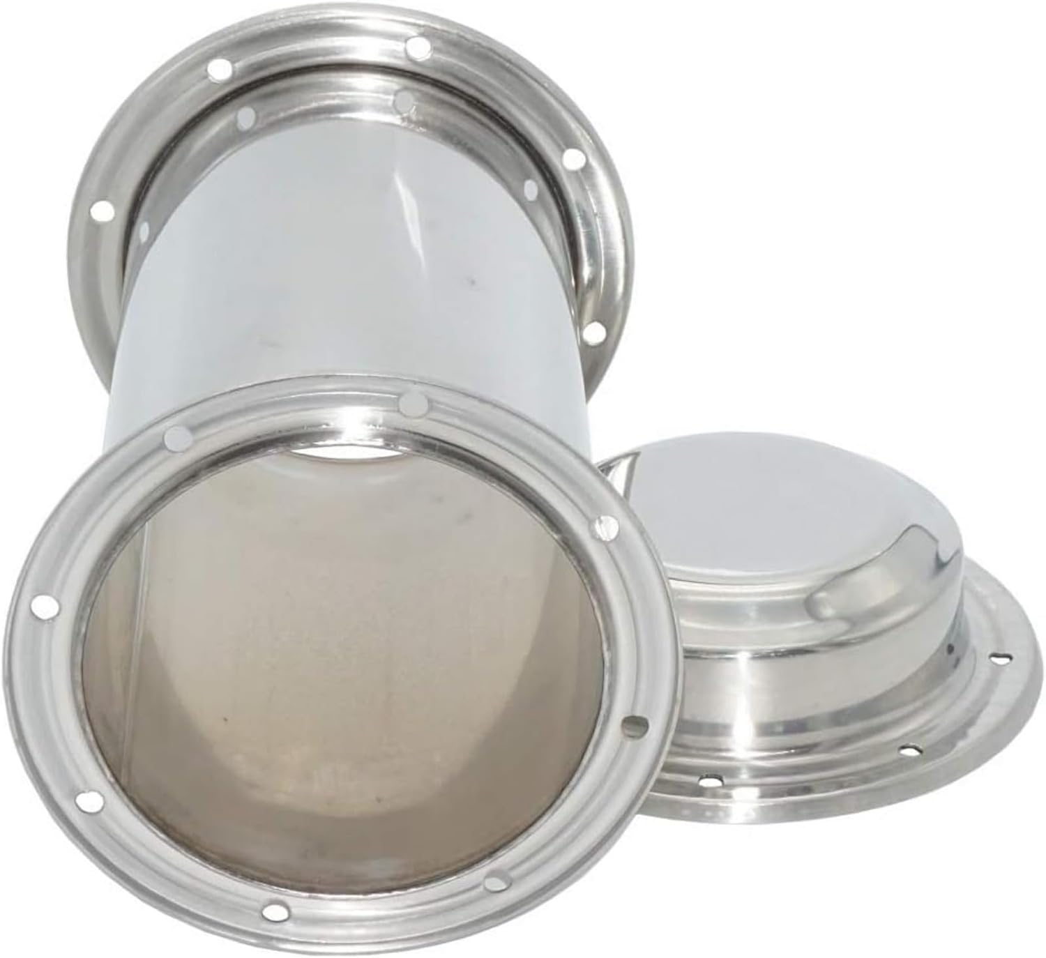 Waterproof Stainless Steel Time Capsule 18.5Cm Lock Container for Graduation Birthday Future Keepsakes Airtight Seal image number 4