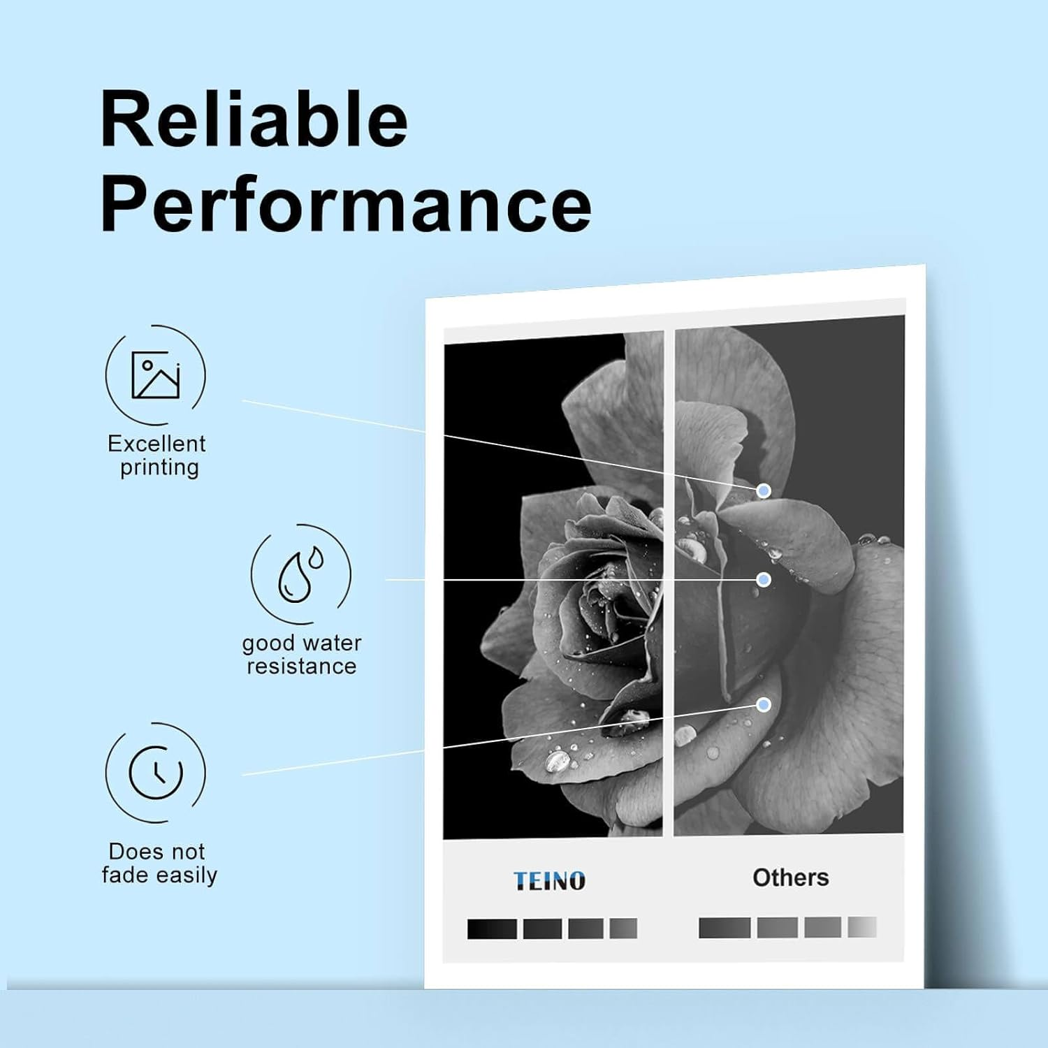 65XL Ink Cartridges Remanufactured Compatible with 65XL Black and Color Combo Pack for HP Deskjet 3755 3720 3721 3730 3732 3752 3758 2620 2621 2652 2655 5055 image number 6