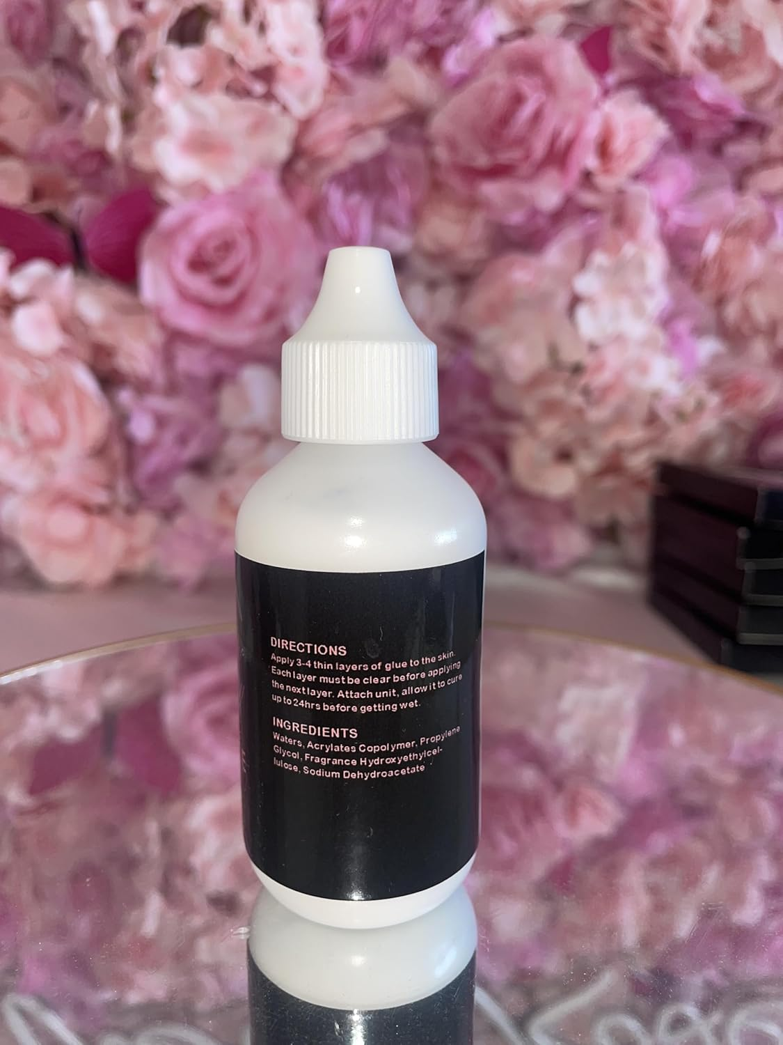 Wig Glue, Waterproof Lace Front Wig Glue for Wigs, Transparent Lace Adhesive for Hair Replacement, Strong Hold image number 1