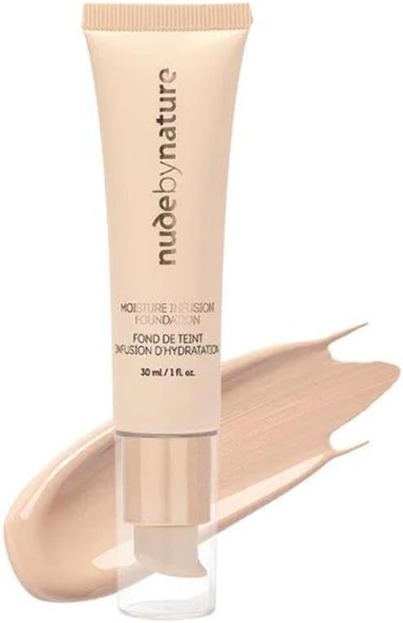 Nude by Nature Moisture Infusion Foundation 30Ml N4 Silky Beige image number 4
