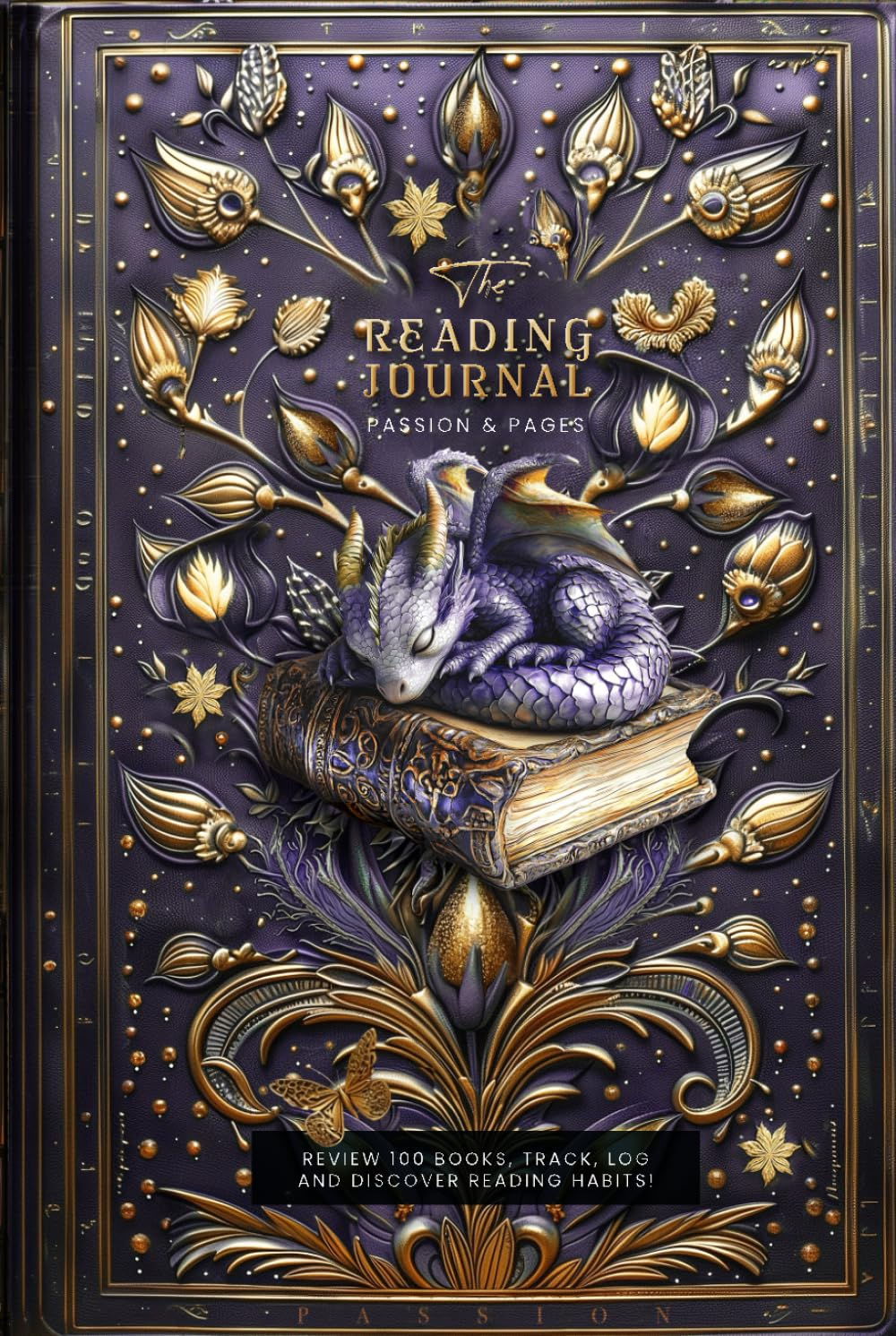 The Reading Journal: Review 100 Books, Track, Log and Discover Reading Habits! image number 2