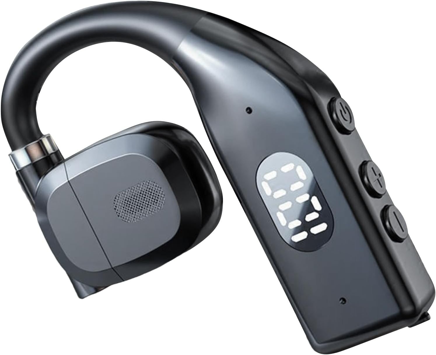 Sport Earbuds - Wireless Earbuds Wrap around Ear,Battery Display 5.3 Headphone Sweatproof Waterproof Earpiece for Workout Swimming Motorcycle Fitness Running Working Women image number 5