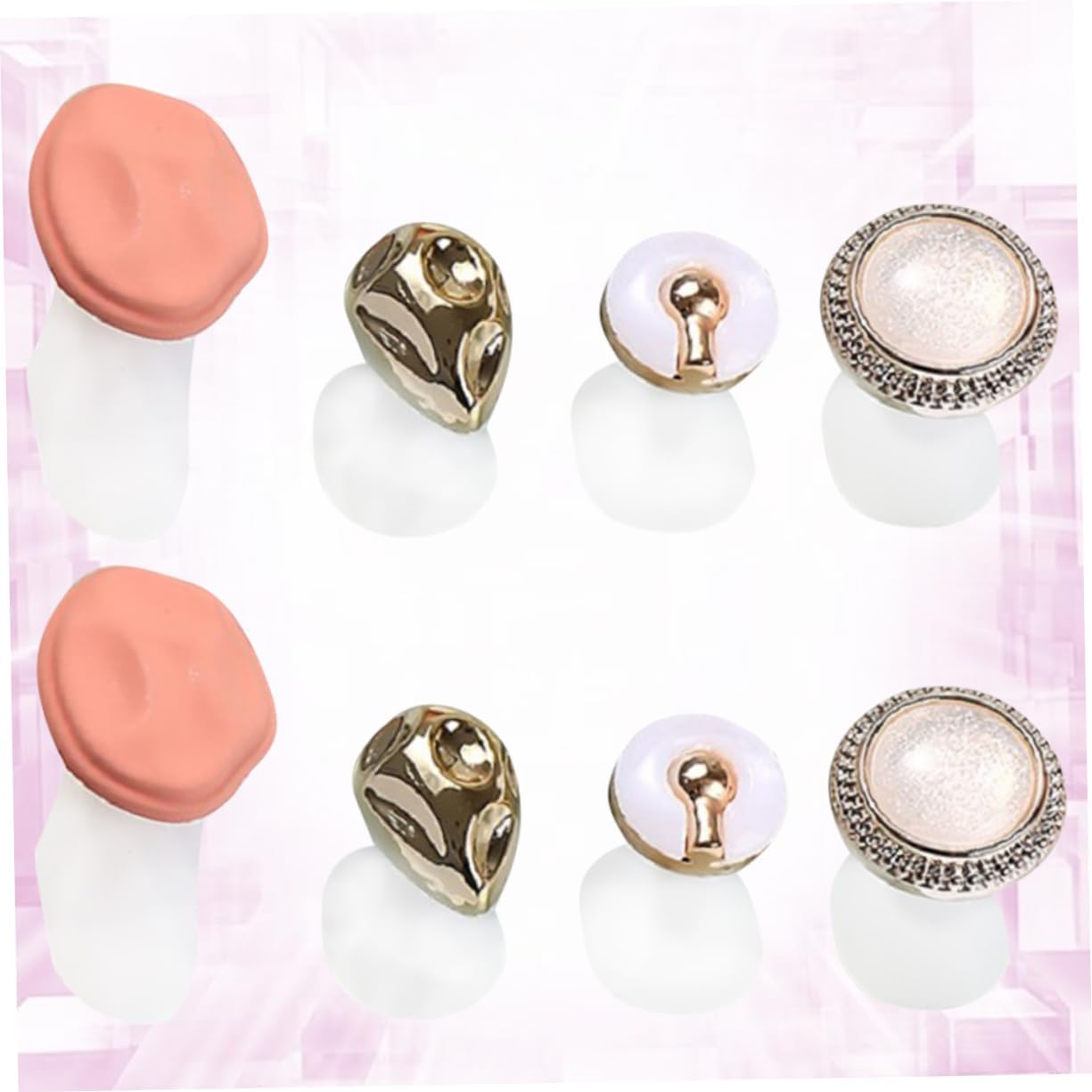 DONFAMDS Cute Flower Nail Art Toe Separator Silicone Finger Spacers Toe Spacers Nail Polish Professional Manicure Tool image number 4