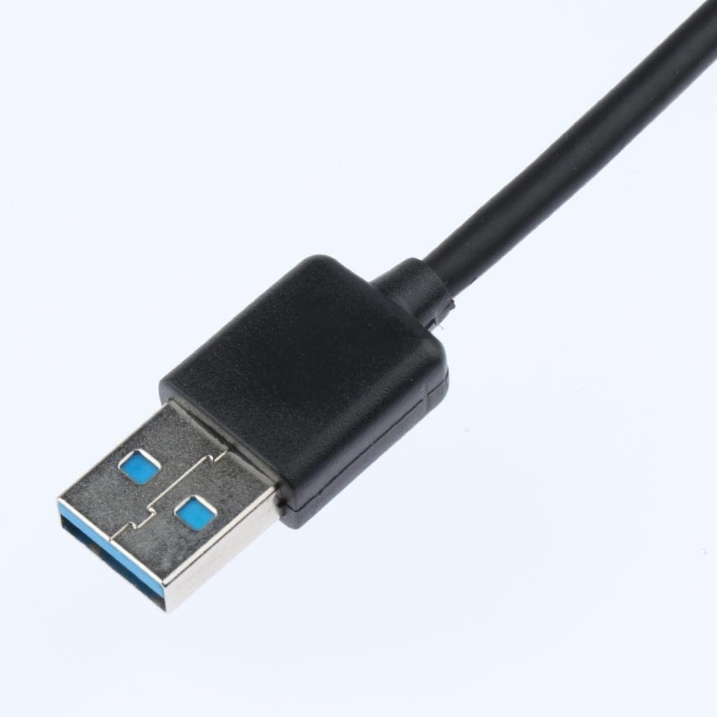 Prettyia External DVD Drive USB 3.0 Ultra Slim Aluminum Portable CD DVD +/-RW Optical Drive Burner Writer Player, Great for Laptop PC Computer - Black image number 1