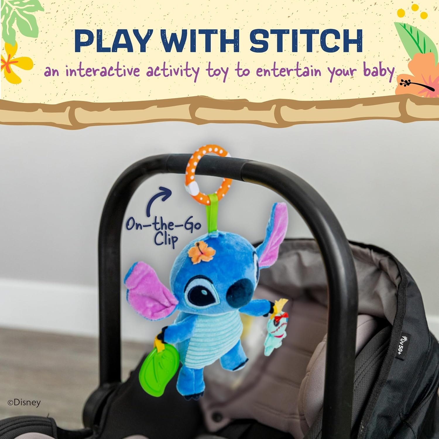 Disney Baby Stitch Activity Toy image number 4