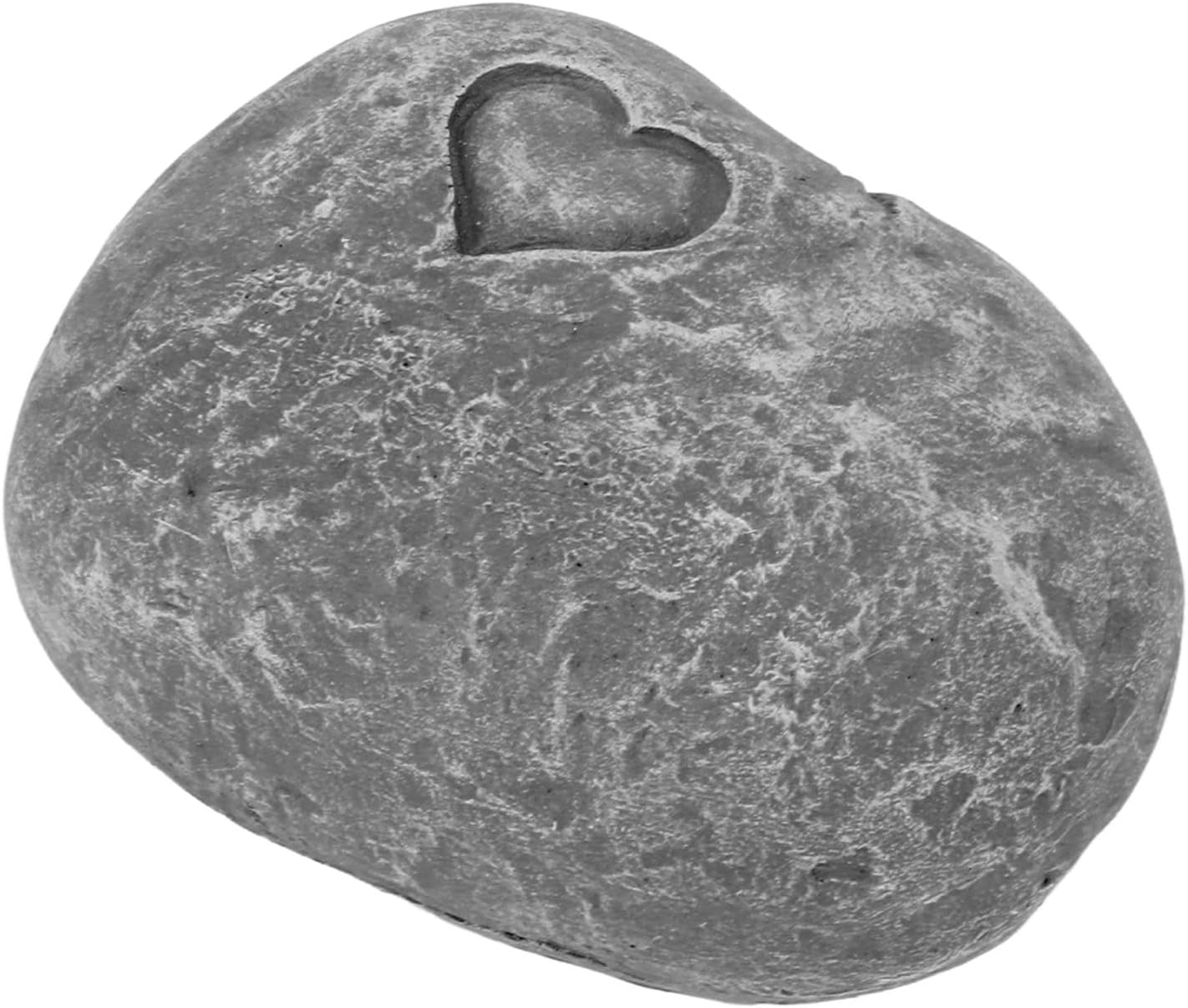 RASTKY Customizable Pet Memorial Stone, Engraving Resin Cat Grave Marker for Outdoor Garden, Weatherproof And, Default, Love Stone Grey image number 3