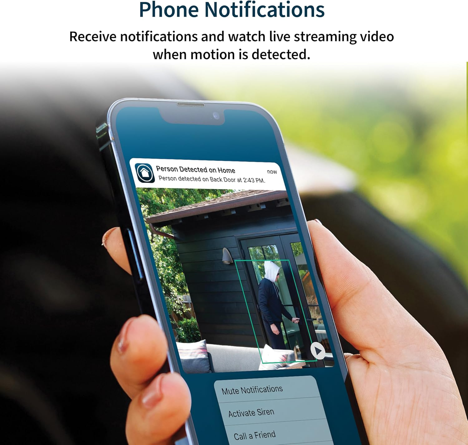 Arlo Essential 2K Outdoor Security Camera (2Nd Generation) &ndash; 4 Pack &ndash; Outdoor & Indoor Wireless Camera, Integrated Spotlight, Color Night Vision, DIY Setup, White &ndash; VMC3450 image number 4