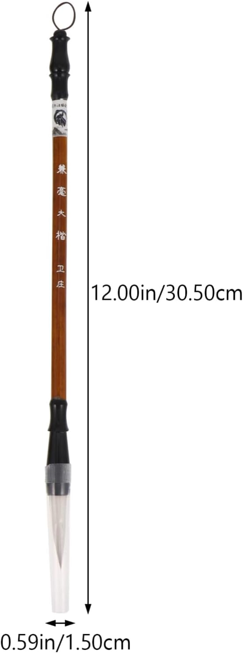 HOODANCOS 9Pcs Set of Chinese Art Brushes - Calligraphy - Ink and Painting Brushes Authentic Chinese Calligraphy Brush Japanese Sumi E Art Brush Ideal for Beginners image number 2