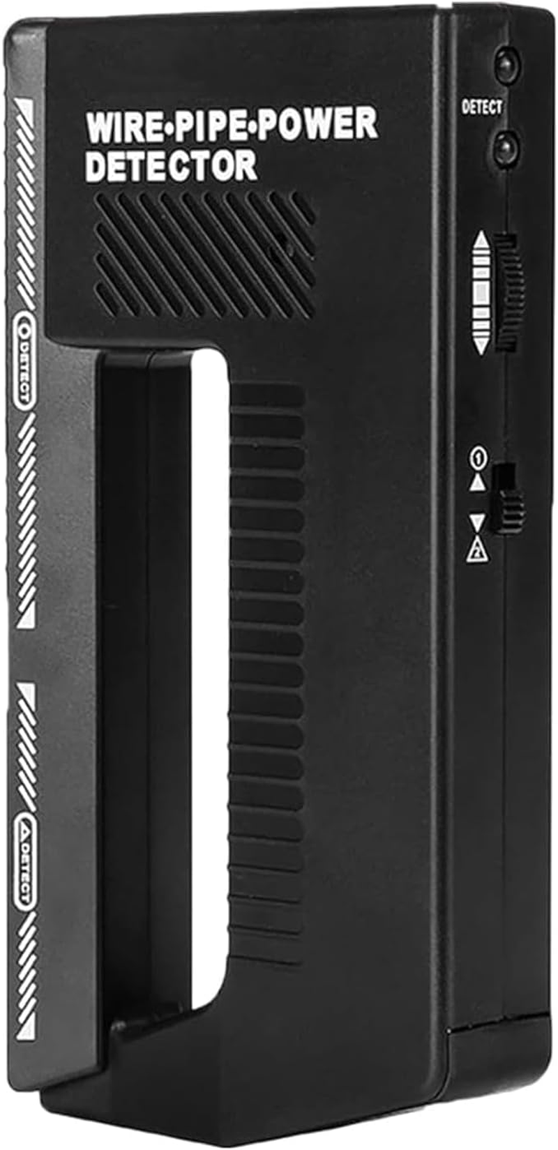 Wall Scanner Metal Detector, Adjustable Alert Pipe Power Wall Stud Finder Metal Detector for Adults, AC Wire Wpp123 Plastic High Sensitivity Black image number 5
