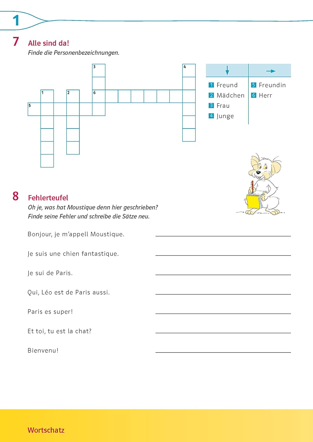 D&eacute;couvertes 1 Bayern (Ab 2017) - &Uuml;bungsblock Zum Schulbuch: 150 R&auml;tsel Zu Grammatik Und Wortschatz image number 3