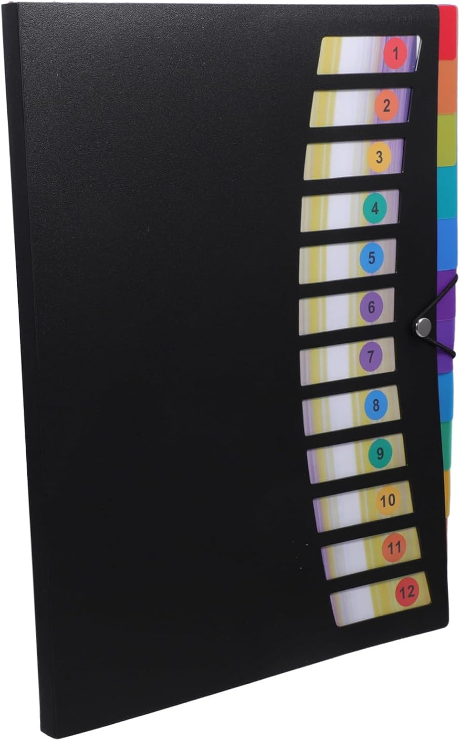 CLISPEED Expanding File Folder Portable Travel Document Organizer Large Capacity Document File Organiser for Office Use image number 2