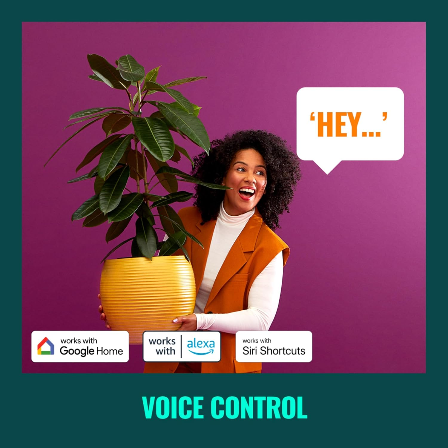 Wiz A60 E27 Filament Amber Bulb image number 5