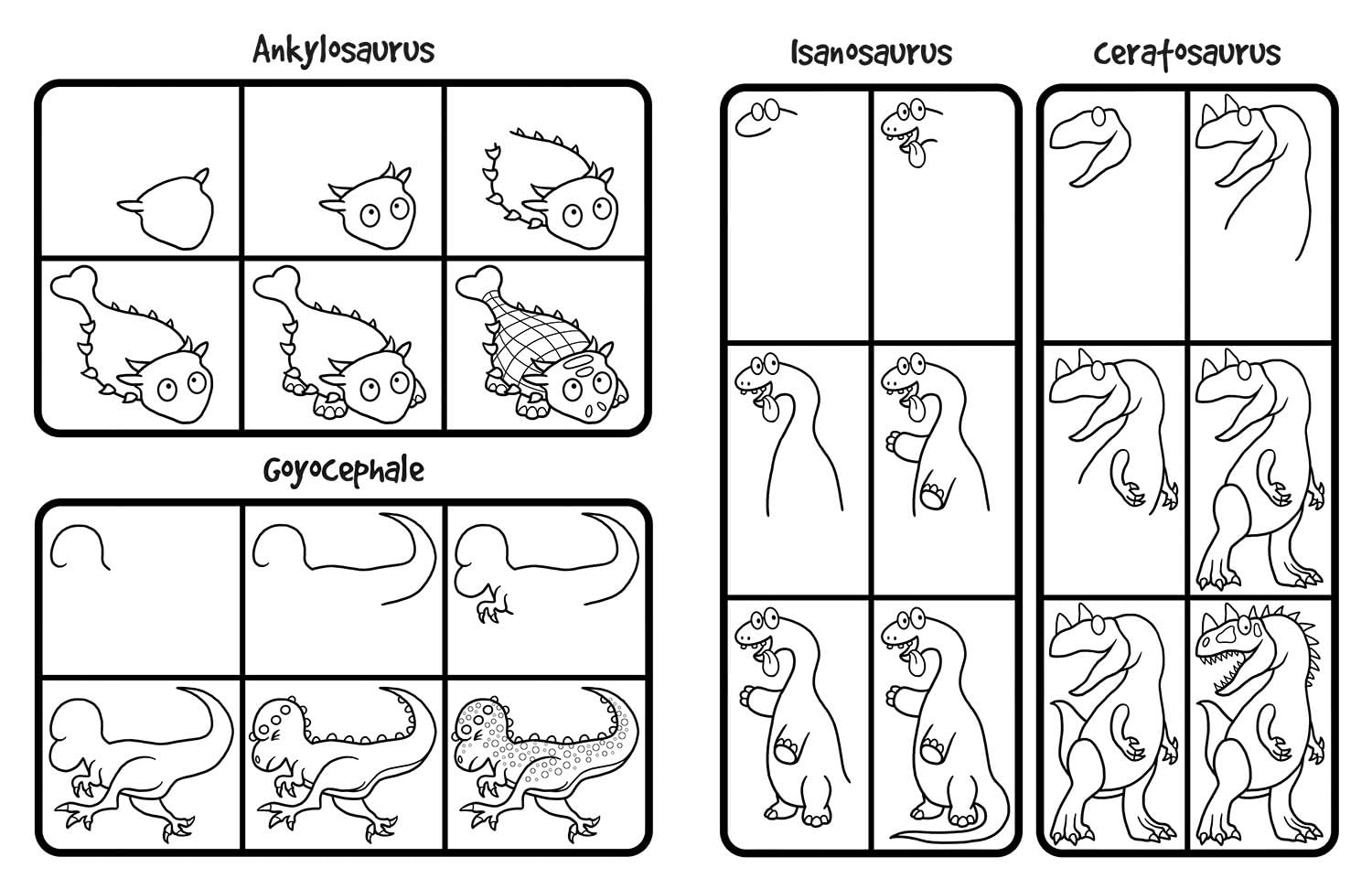 How to Draw 101 Dinosaurs image number 6