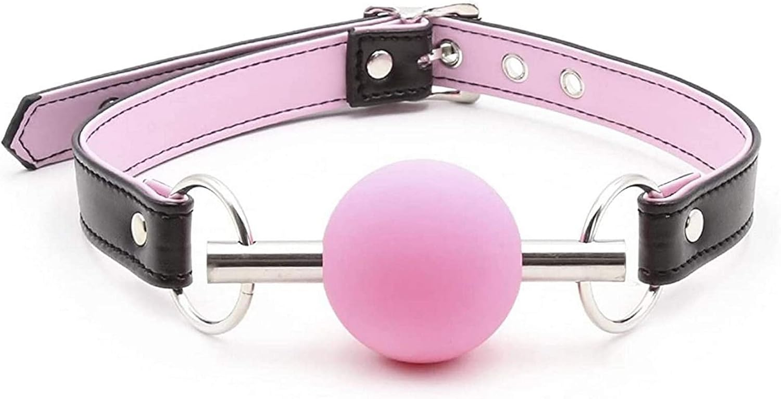 Costumes Props Accessories Open Breathable Mouth Ball Pink image number 1