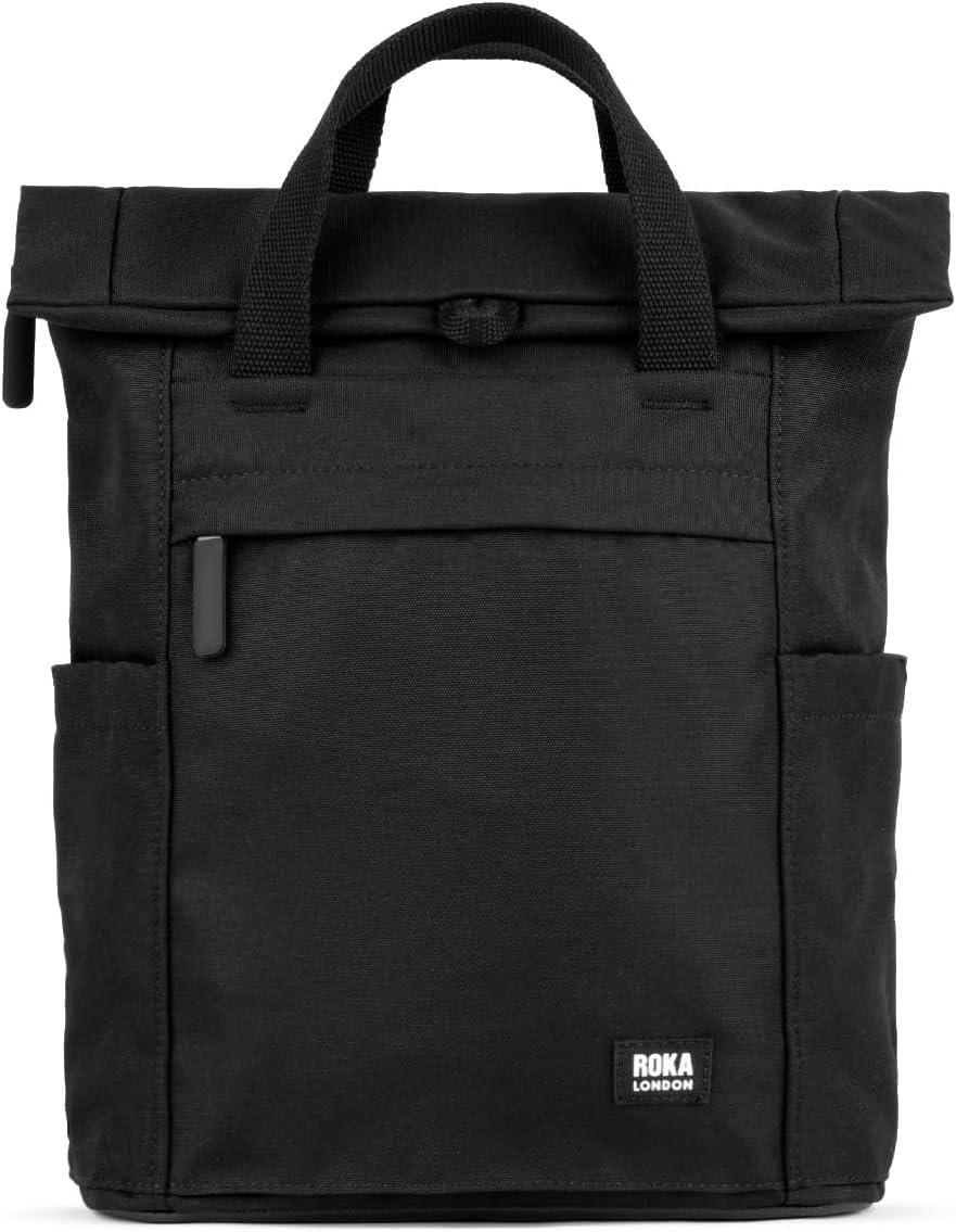 ROKA London Finchley a Small Sustainable Canvas Backpack