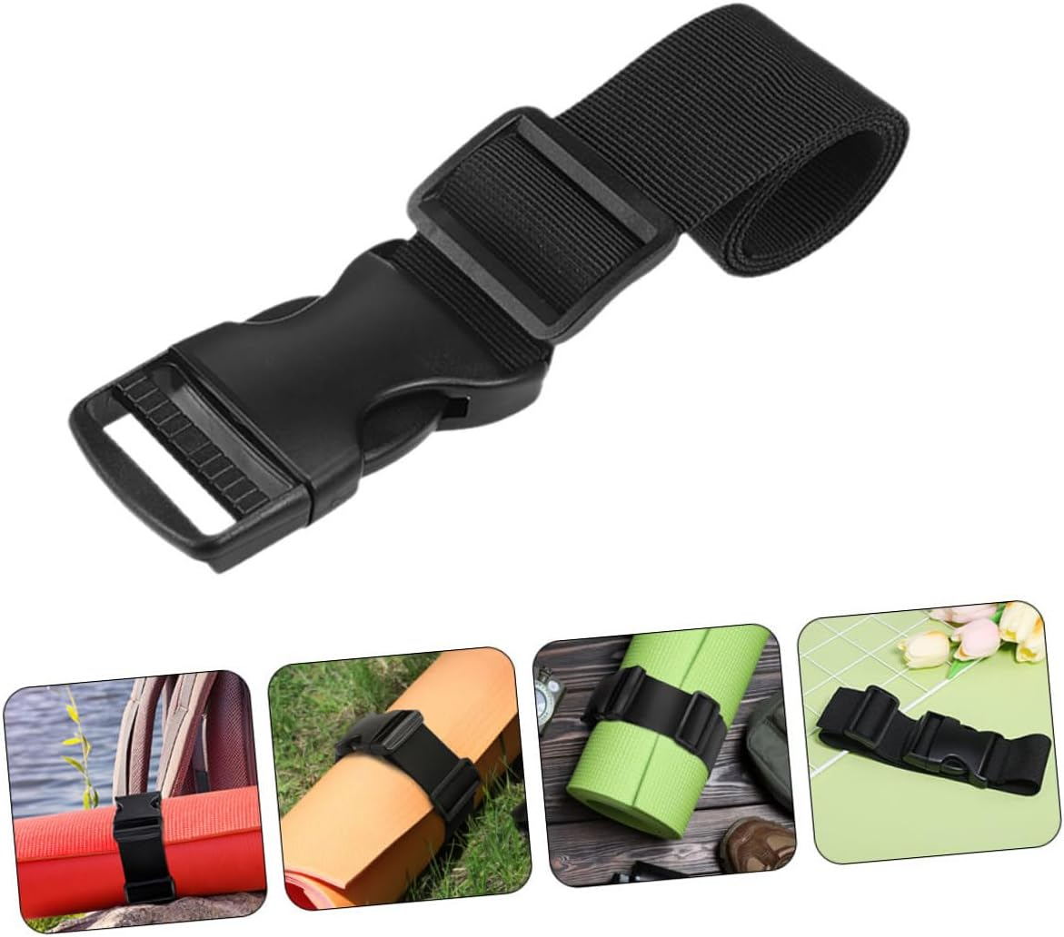 BESPORTBLE 2Pcs Adjustable Nylon Luggage Buckle Strap Wide Long with Snap Clasp for Travel Suitcase Backpack Fixing and Outdoor Bag Securing image number 5