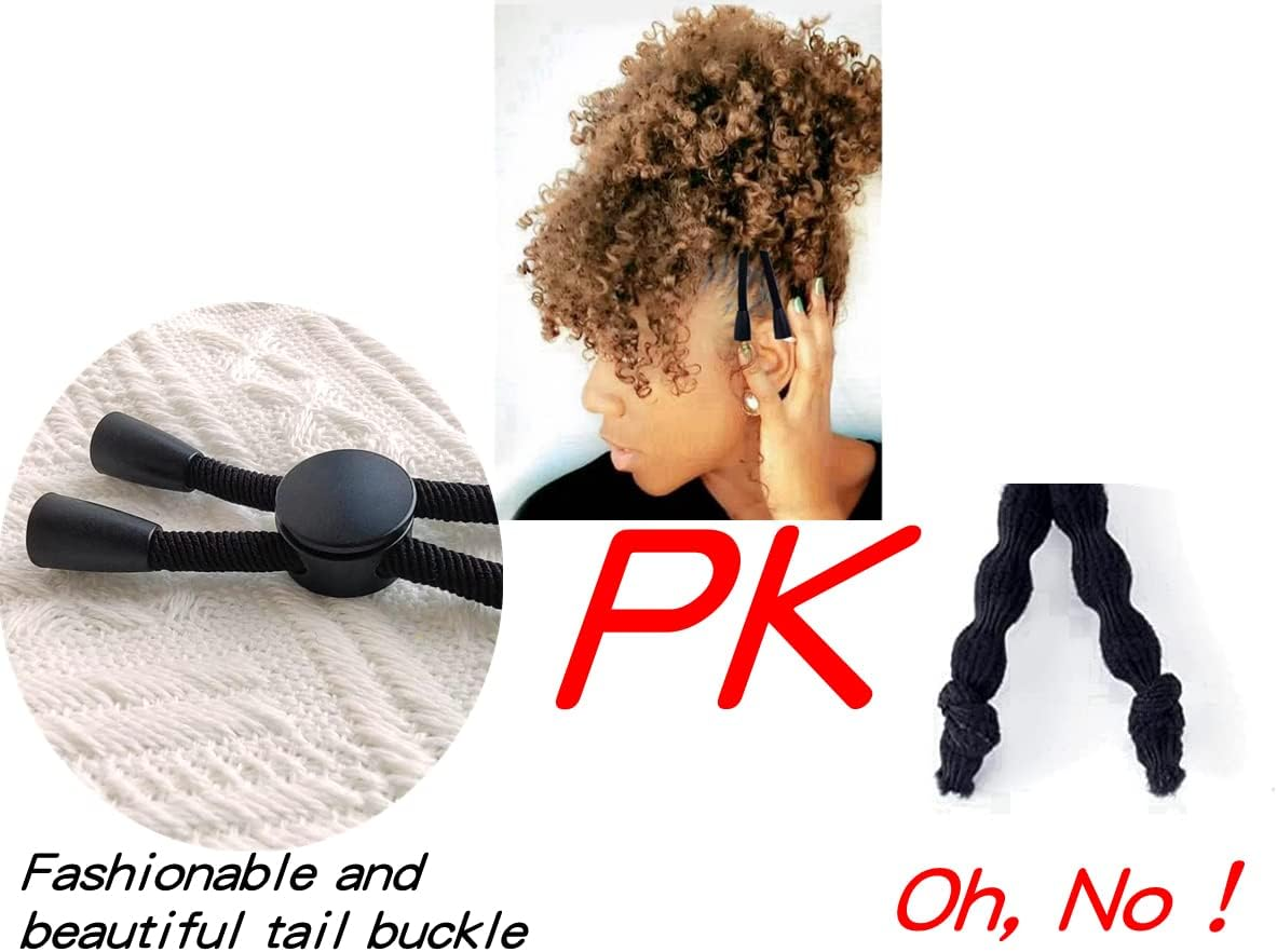 FEEZENT 6PCS Adjustable Headband Hair Tie for Thick Heavy Natural Kinky & Curly Hair, C-1 Count (Pack of 6) image number 1