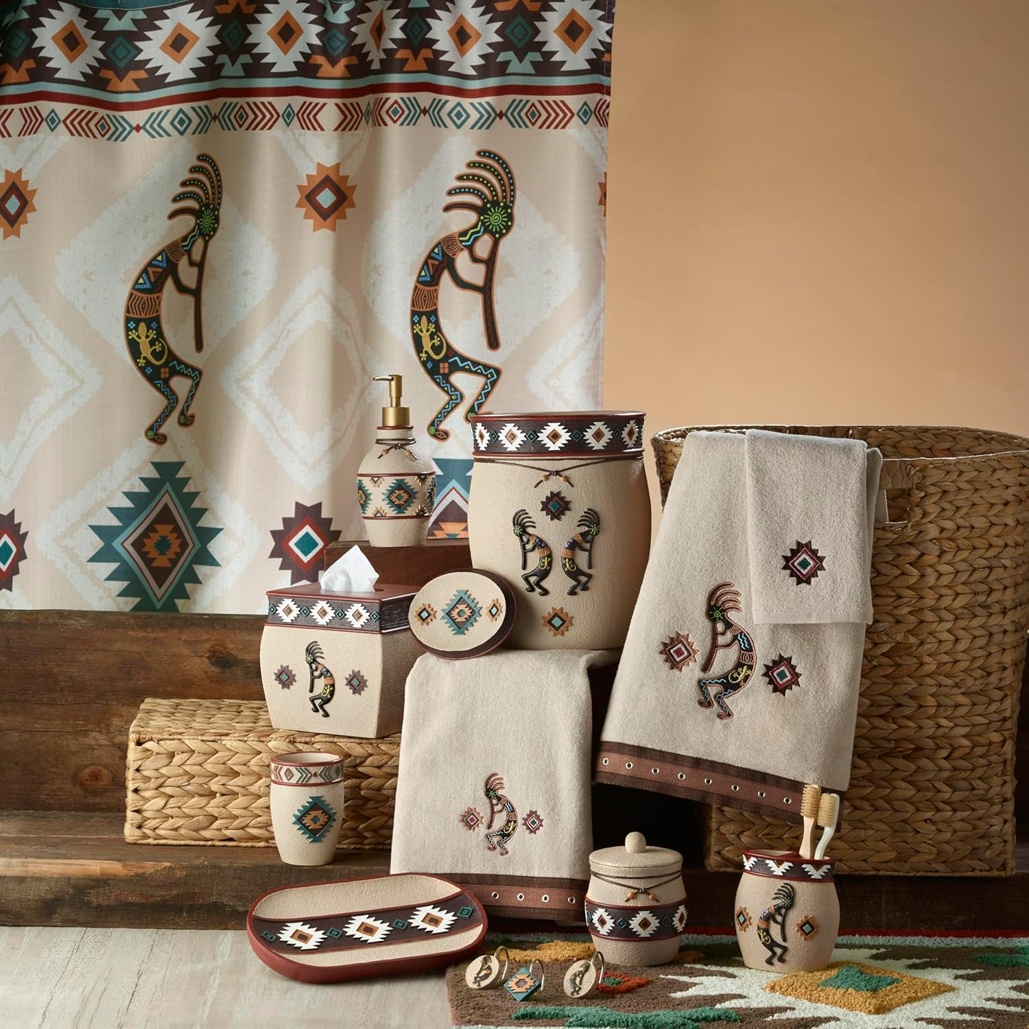 Avanti Linens Navajo Dance Collection, Bathroom Tumbler
