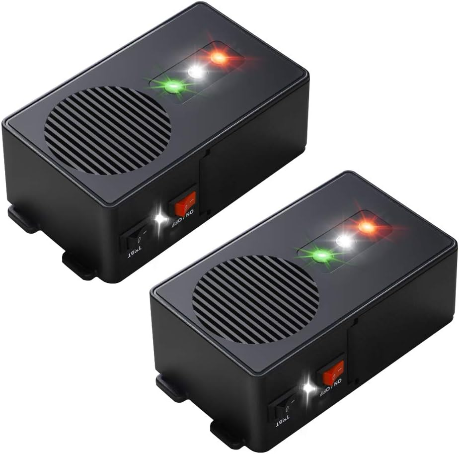 Ultrasonic Rodent Repellent for Car Engine - Battery Powered under Hood Animal Repeller with Flashing Strobe Light, Keeps Rats and Mice Away from Vehicle, Automobile, Truck, Garage, Attic, Pack of 2 image number 5