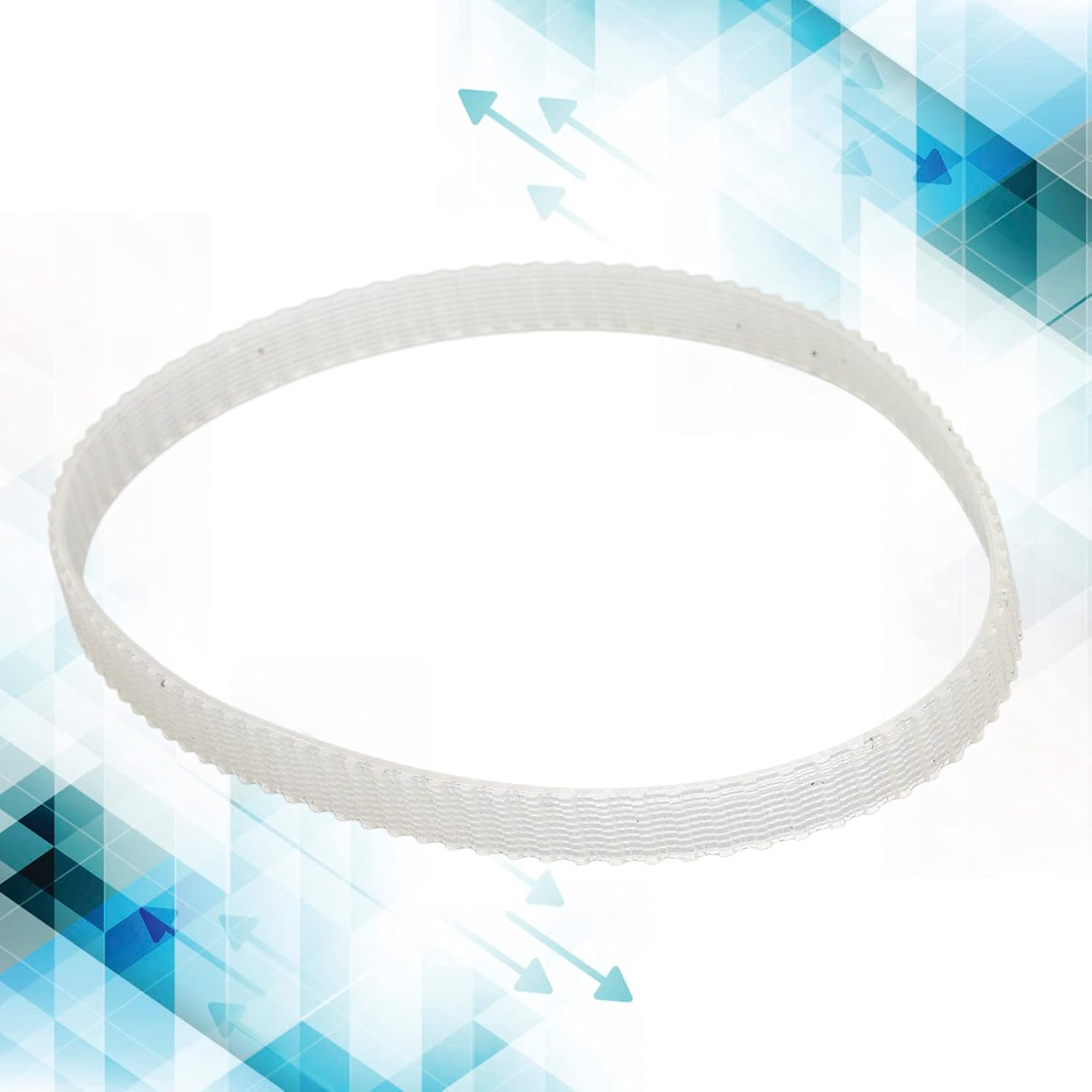 Tnfeeon 1.5M X 94 Teeth Lathe Drive Belt, High Efficiency Stable Work Performance, Transparent Polyurethane, Compact & Easy Installation, Reliable Crafted Design with Efficient image number 5