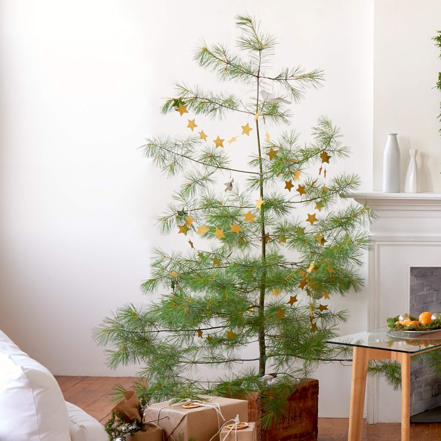 Village Candle 106026321 Christmas Tree 26 Oz Glass Jar Scented Candle, Large, Green