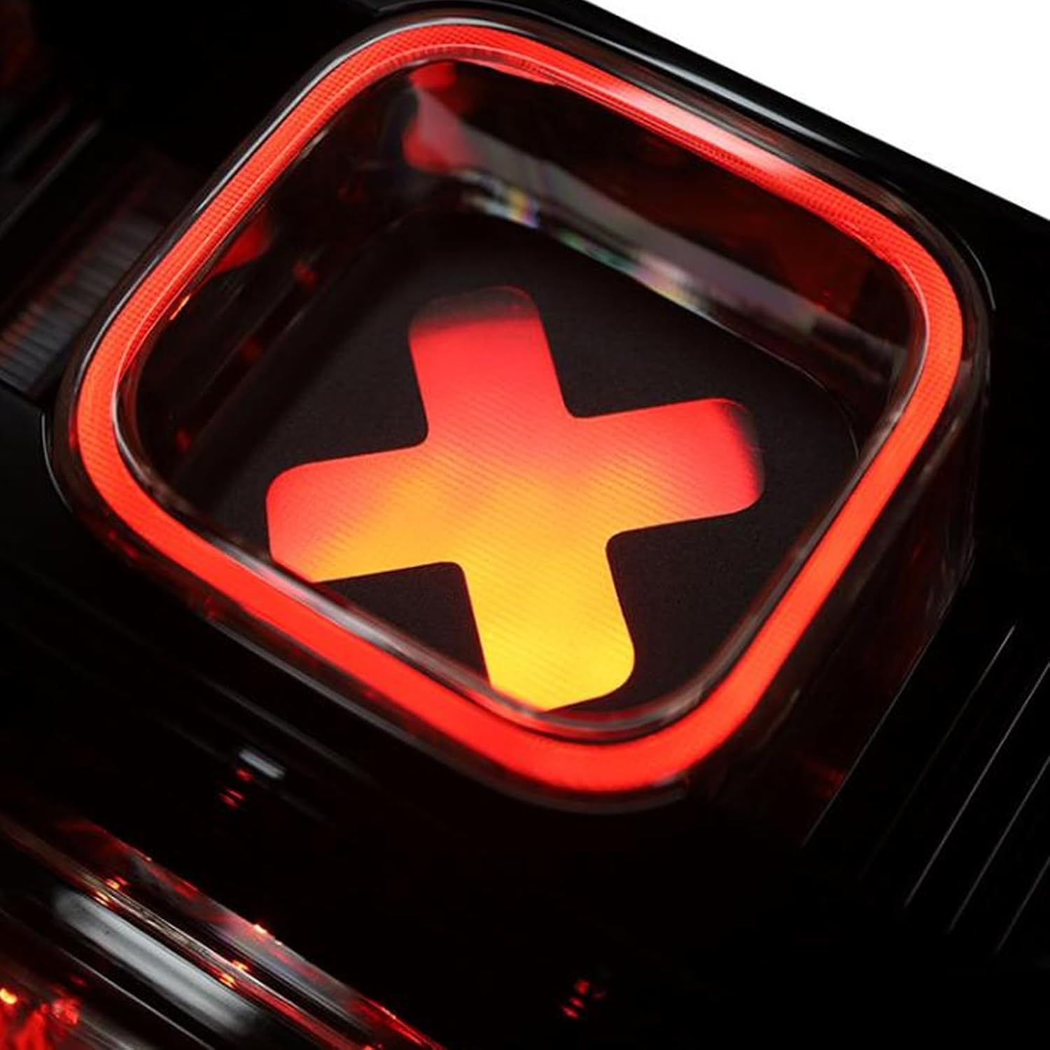 4Pcs OXOX Rear Brake Light Decal Stickers Car Tail Exterior Accessories for Defender 110 2020-2024 Car Tail OXOX Rear Decal Adhesive Automotive Exterior Decorative Accessories image number 2