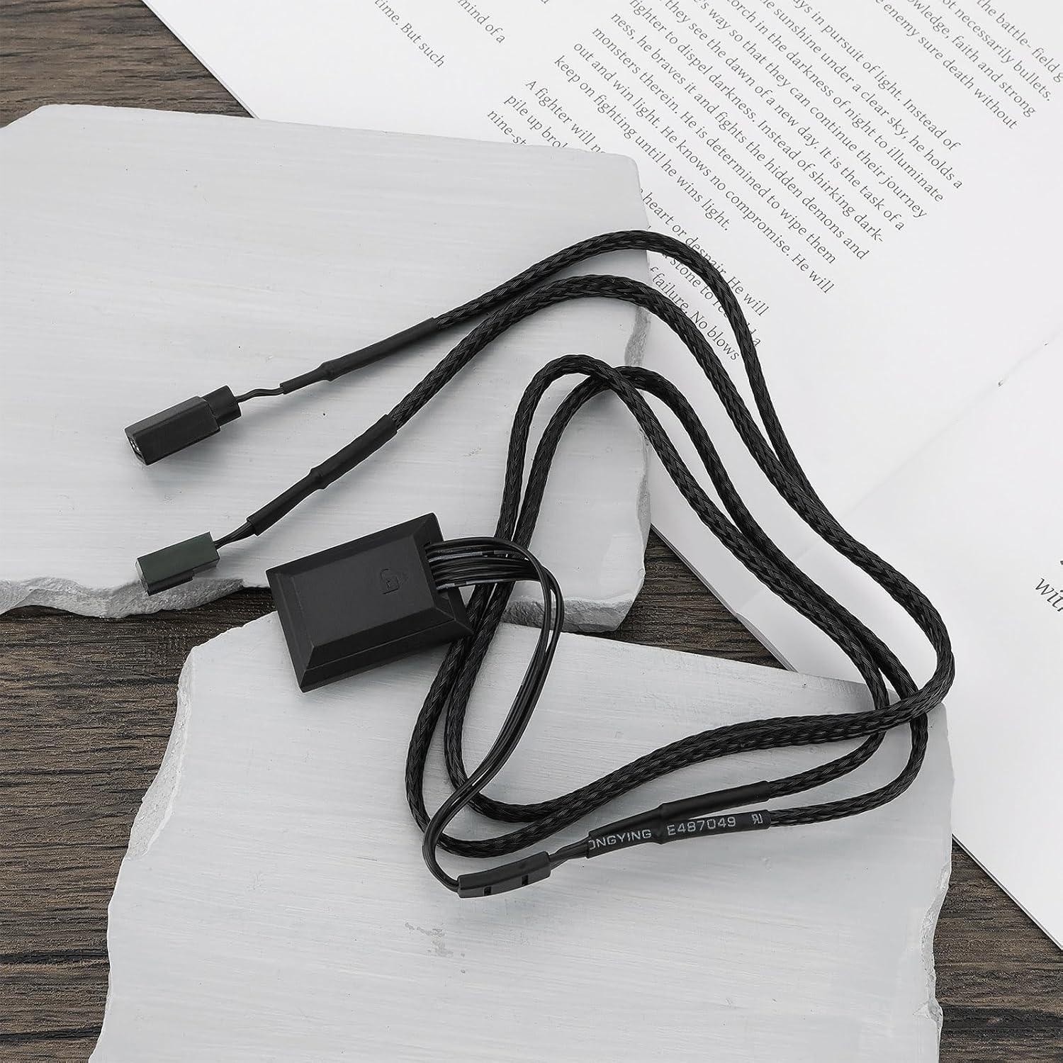 YINETTECH 5V 3-Pin Argb / 4-Pin PWM Fan to Motherboard Connector Computer Fan-To-Motherboard Adapter Cable Compatible with Lian Li SL I-Nfinity UNI Fan