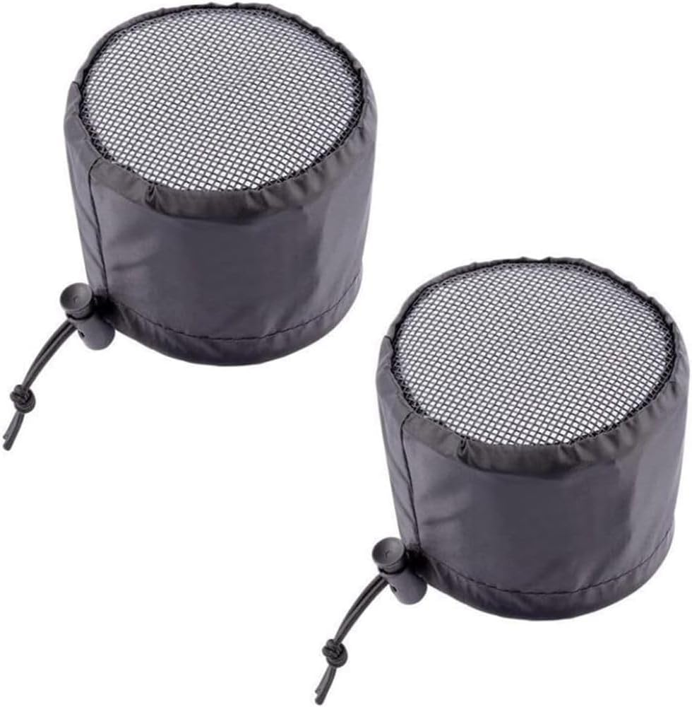 2PCS 4/6/8 Inch Grow Tent Vent Cover, Duct Filter Net with Fixed Buckle, Dust Proof Mesh Screen for Plant Growth Tent Ventilation Exhaust Fan (6 Inch/15.2 Cm) image number 2