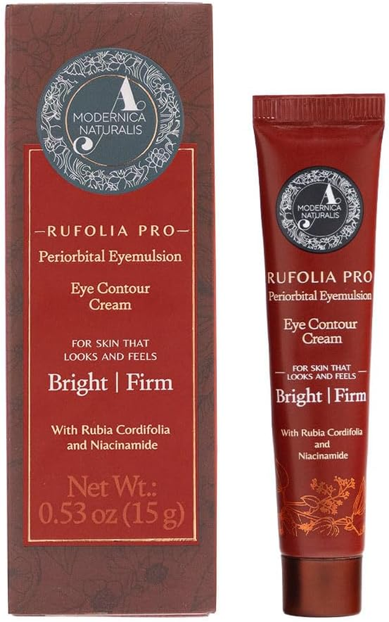 Rufolia Pro Periorbital Eyemulsion &ndash; Brighten, Firm, and Moisturize Eye Area &ndash; Ayurveda-Inspired Formula with Manjistha, Niacinamide & Hyaluronic Acid &ndash; 0.53 Oz (15 G) image number 4