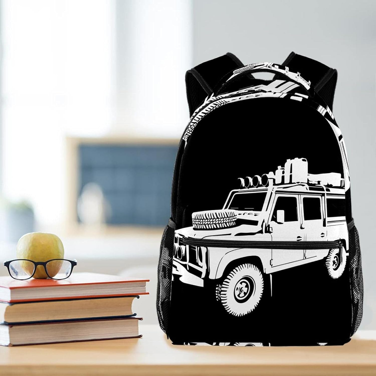 Truck Backpack Students Shoulder Bags Travel Bag College School Tote Backpacks image number 3