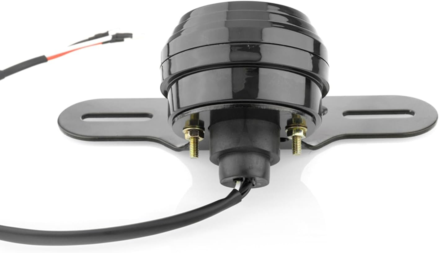 Namolit Motorcycle Tail Light Brake Light with License Plate Bracket Integrated Running Lamp Universal - Silver image number 7