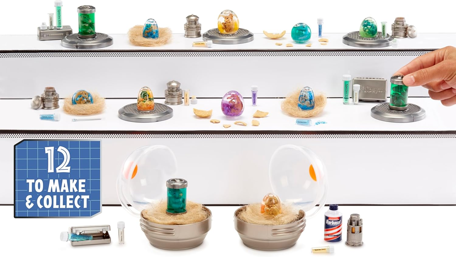 Mga&rsquo;S Miniverse Make It Mini Dinosaurs Jurassic World - Includes 1 Baby Dinosaur Replica, DIY, for Collectors & Children Ages 8+, NOT Edible image number 2