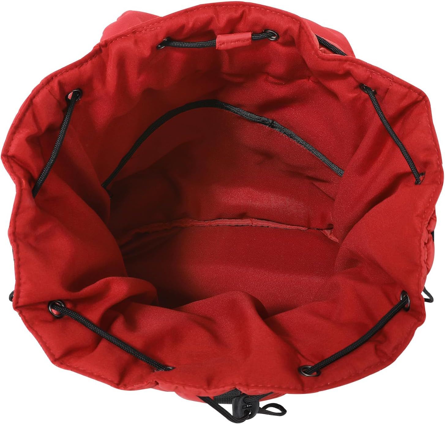 CONTAIL 18L 14 Inch Quilted Puffer Backpack,Top Flap Drawstring Backpack