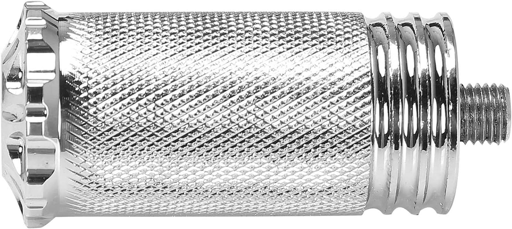 Brake Pedal Shift Lever Toe Peg Compatible with All Harley Davidson Models(Chrome A) image number 3