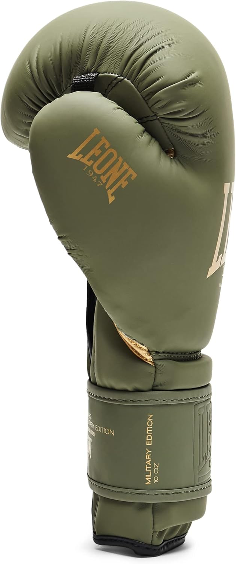 Leone 1947 Boxing Gloves Military Edition Leather MMA UFC Muay Thai Kick Boxing K1 Karate Training Sparring Punching Gloves image number 5