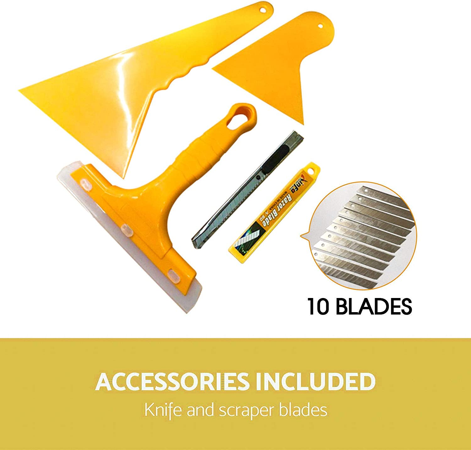 Pro Car Home Window Tint Tinting Film Black Roll Tools Kit 5%/15%/30%/35% VLT 76Cm*7M (2 Pack, 30%) image number 4