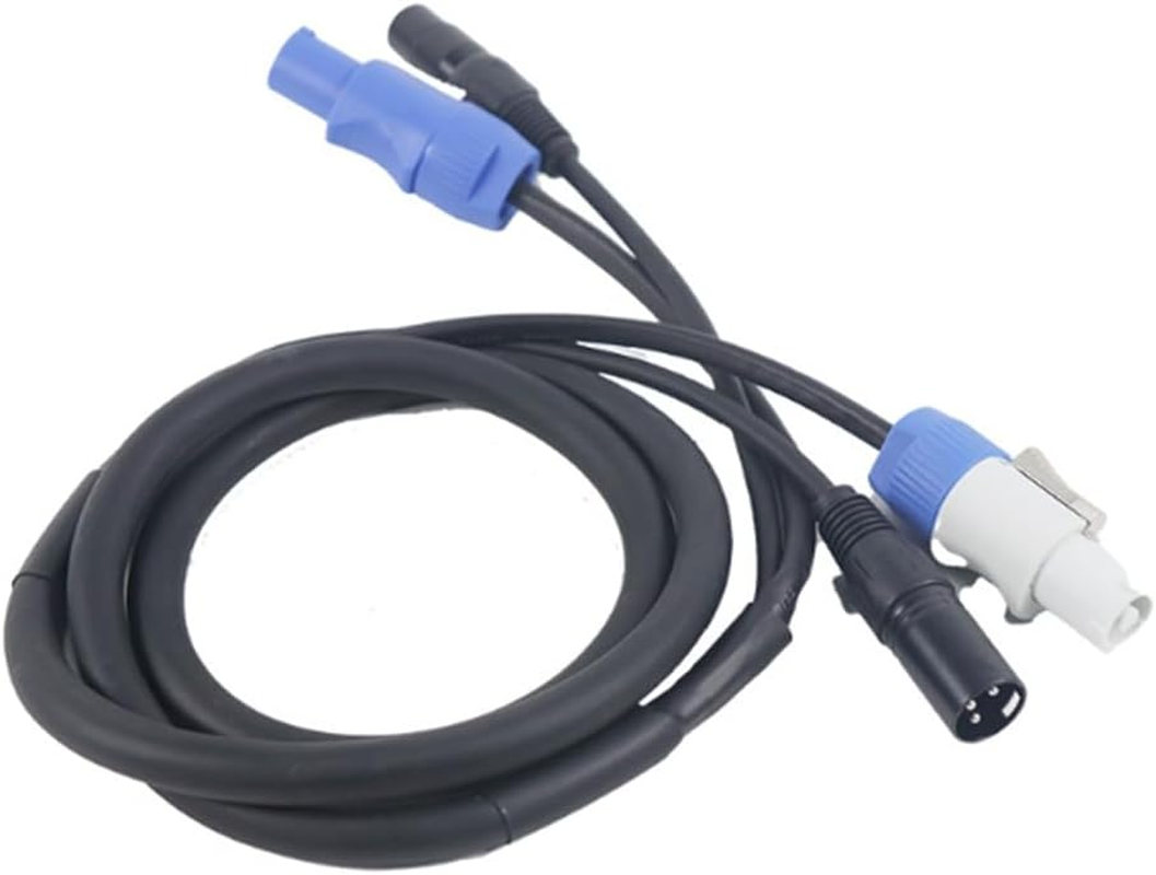 Byttlerom Powercon Cable Combination of Powercon Plug and XLR Signal Line for Light Power Connection Signal Transit(A) image number 3