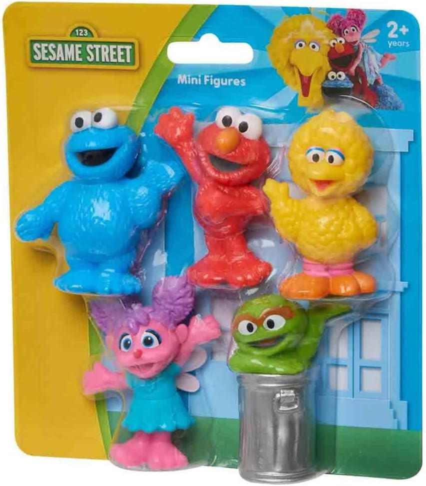 Sesame Street Mini Figures 5-Pieces Set image number 4