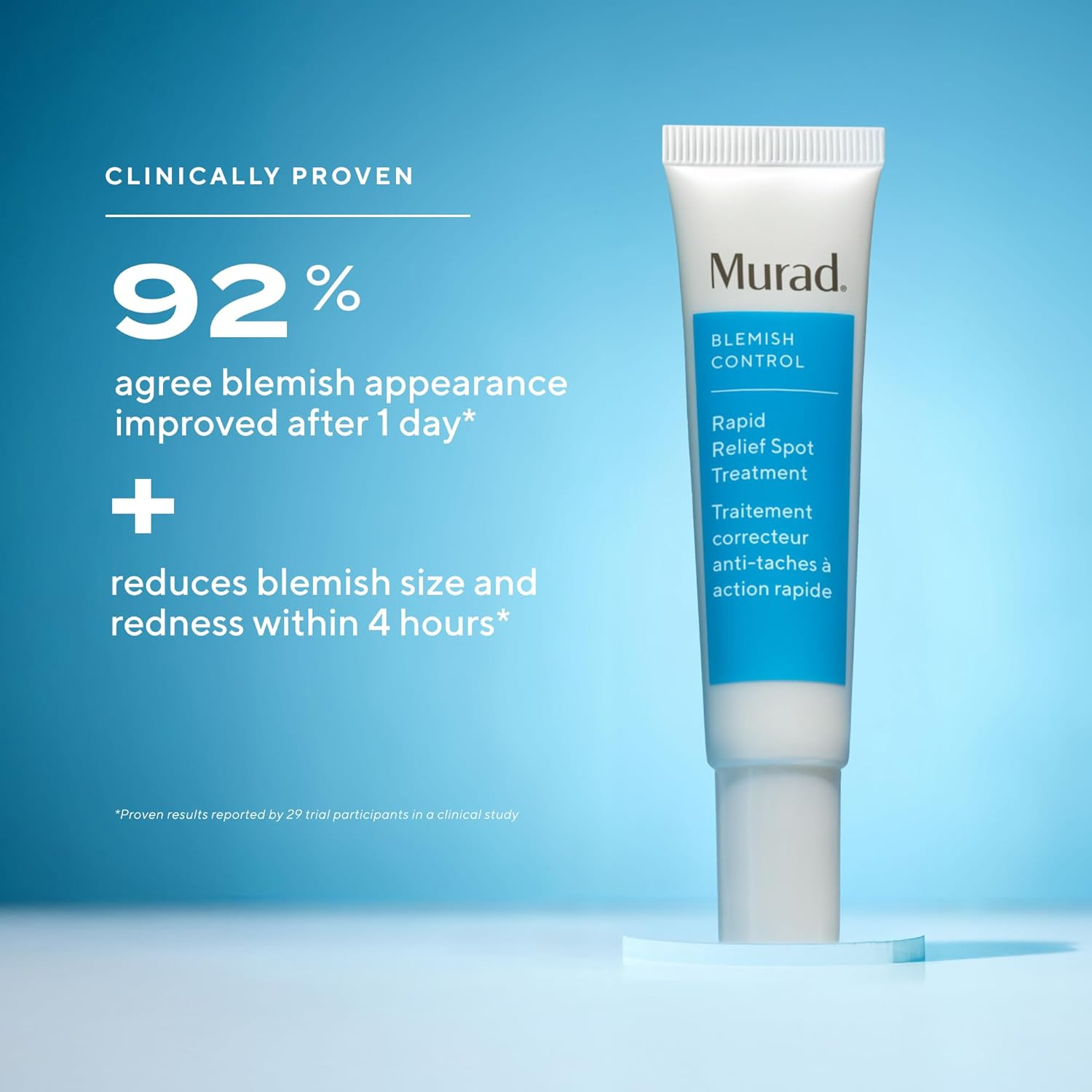 Murad Rapid Relief Spot Treatment &ndash; Breakout Control Max Strength 2% Salicylic Acid Clear Gel Blemish Remover - Fast Active Breakout Relief Backed by Science