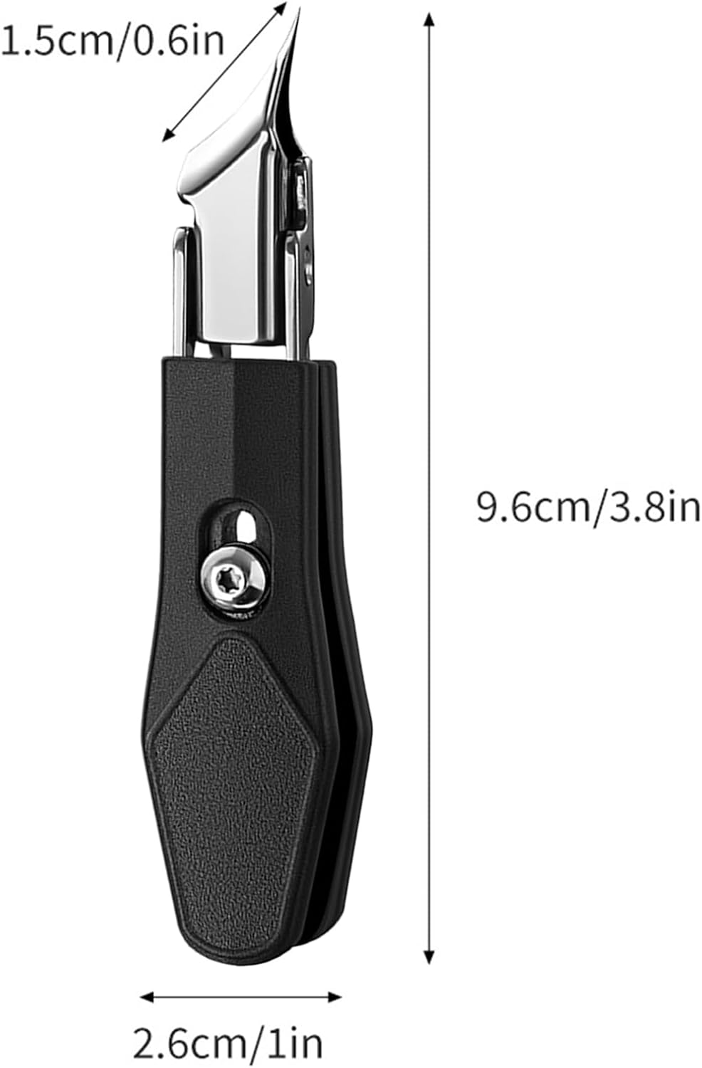Ocastuted Angled Nail Clippers,Curved Toenail Clippers - Precision Cutter Remover Trimmer Grooming Tool for Seniors Professional Travel Home Pedicure Manicure image number 4