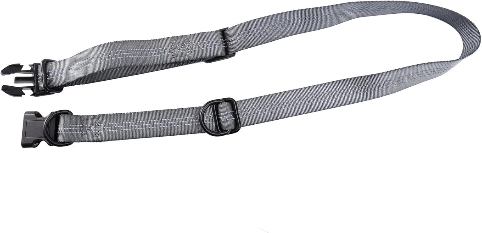 Voniecop 2X Hands Waist Dog Leash with Dual Bungees, Free Control for up to 150 Lbs, Durable Dual-Handle Bungee Leash image number 3