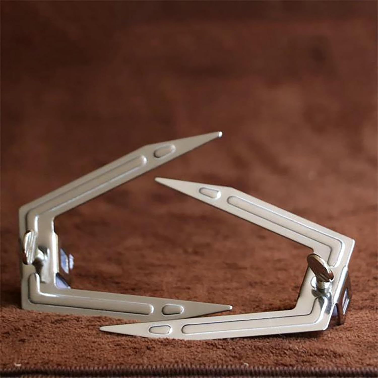 Air Fryer Rotisserie Fork - Stainless Steel Rotisserie Forks | Air Grinder Turntable Fork | Rotisseries Meat Forks | Heavy Duty Charcoal Spit Roaster Grill for BBQ and Fryers Camping And image number 4