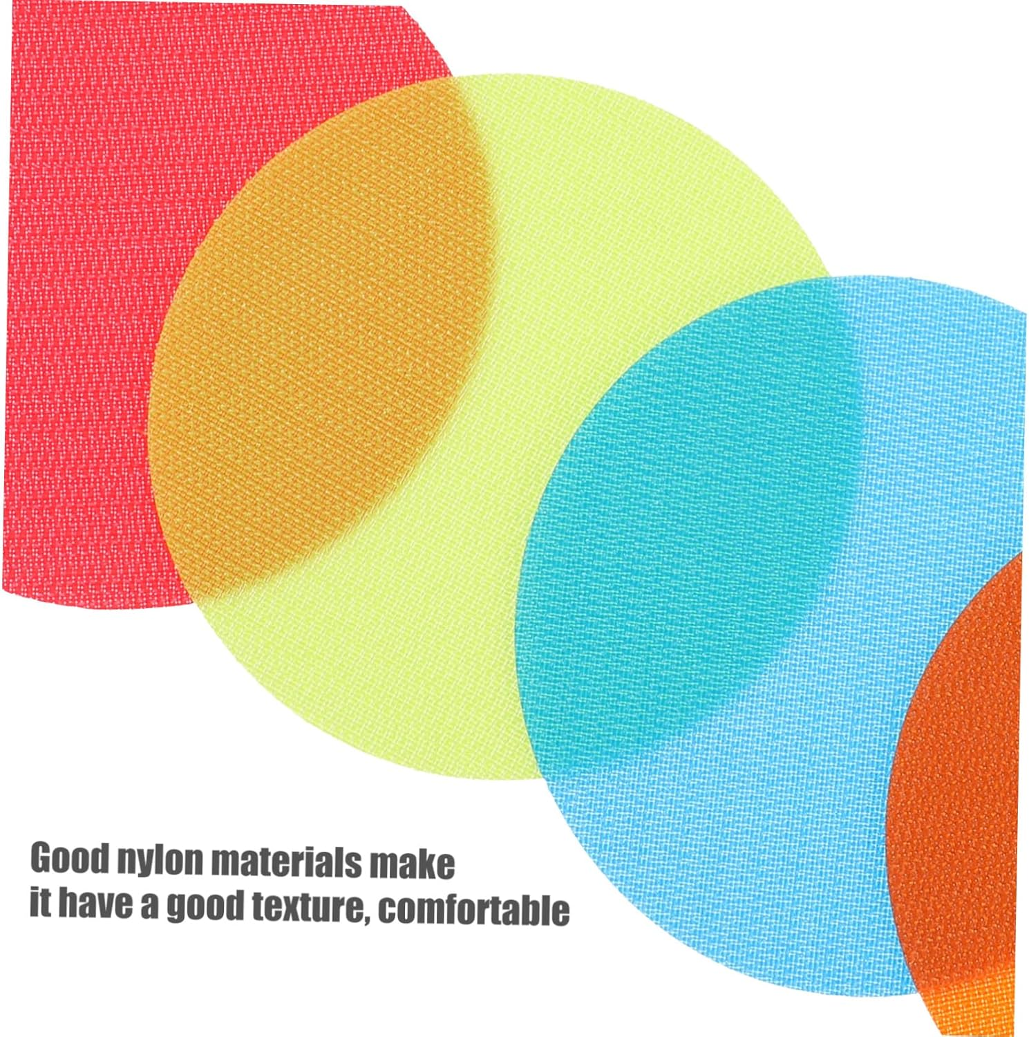 STOBOK 36Pcs Gym Floor Poly Dots Spot on Floor Markers Kindergarten Carpet Spots Line up Dots Football Training Disc Carpet Spots for Classroom Carpet Markers Toddler Label Nylon Round image number 1