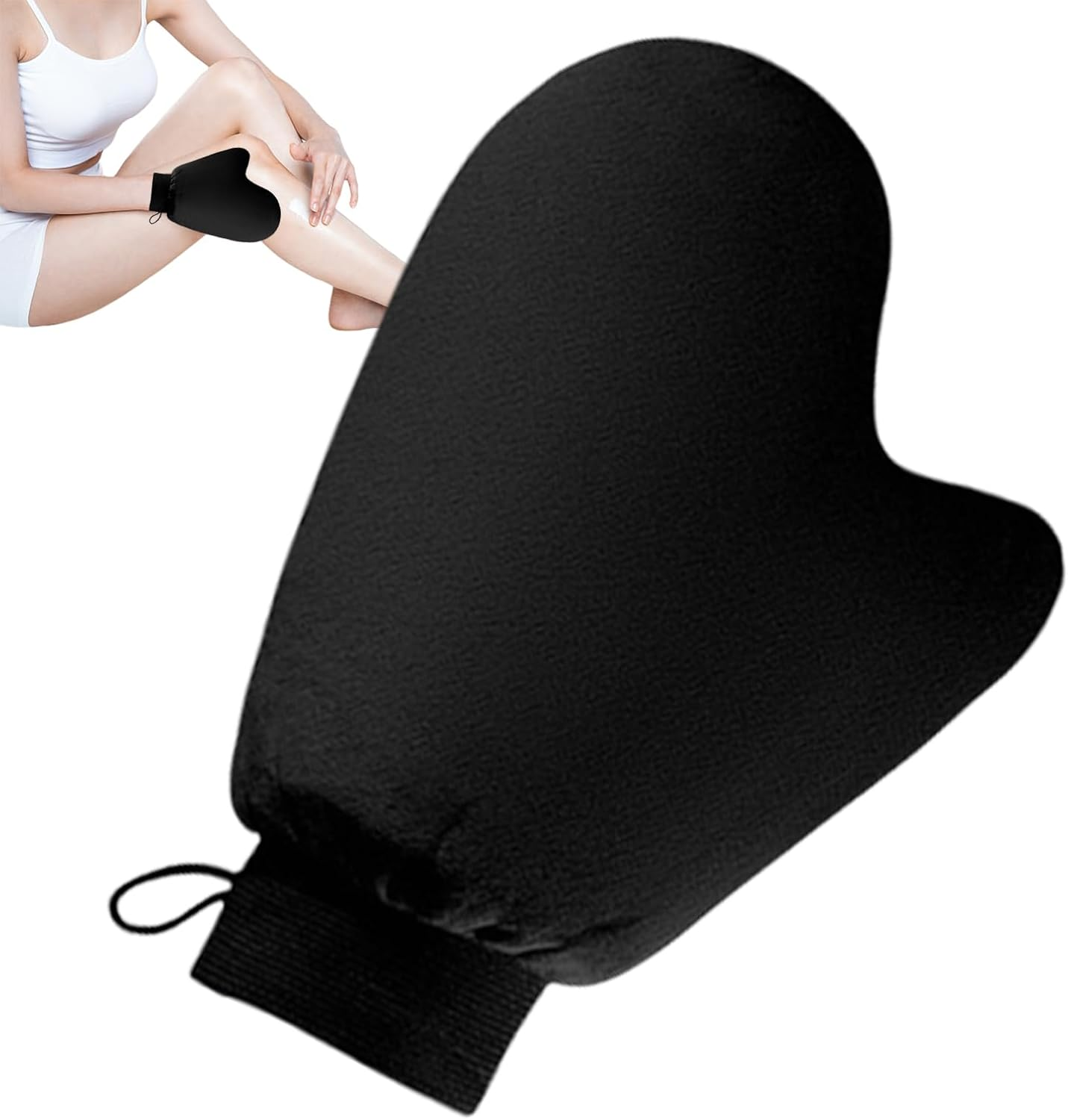 Tanning Mitt | Tan Applicator Mitt with Elastic Wrist - Sunless Body Tanner Applicator Tool for Beach Camping Picnic Cycling Outdoor Sports, for Men Women - Brown image number 7