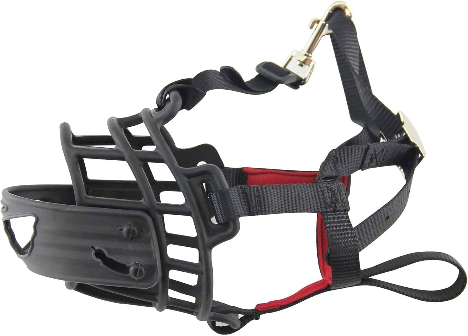 Dog Muzzle Guard anti Barking Biting Soft Flexible Cage Pet Mouth Basket Pawise image number 1